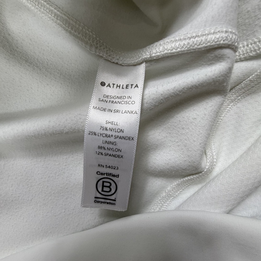 Athleta White Half Zip Pullover Jacket Women's Xx… - image 5